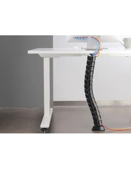 Equip 650861 organizador de cables Escritorio Pasacables Negro 1 pieza(s)