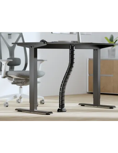 Equip 650861 organizador de cables Escritorio Pasacables Negro 1 pieza(s)