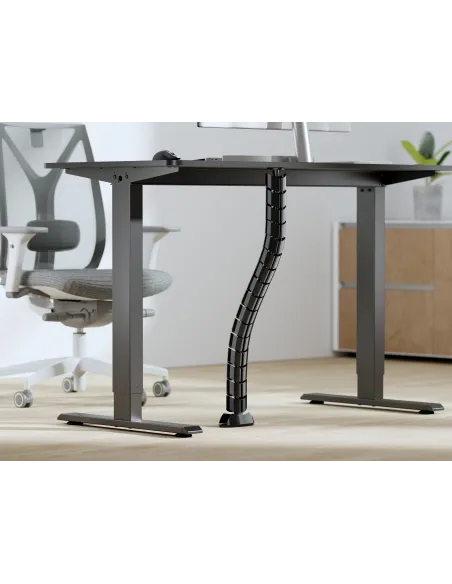 Equip 650861 organizador de cables Escritorio Pasacables Negro 1 pieza(s)