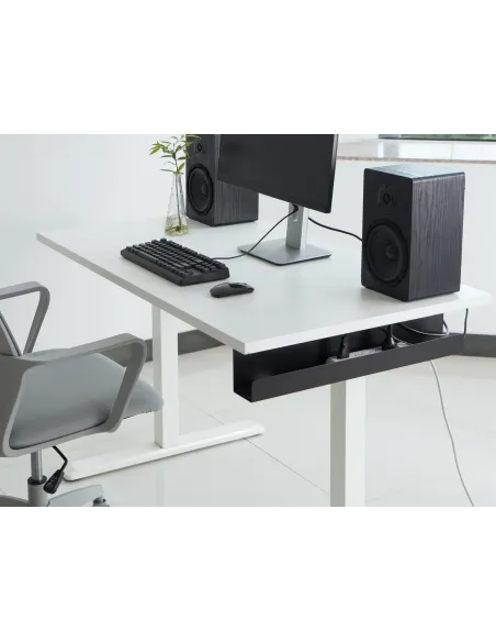 Equip 650863 organizador de cables Escritorio Bandeja de cables Negro 1 pieza(s)