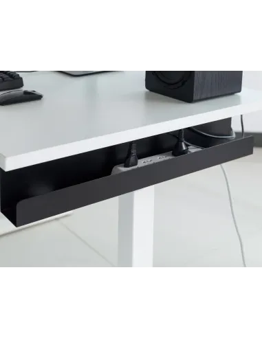 Equip 650863 organizador de cables Escritorio Bandeja de cables Negro 1 pieza(s)