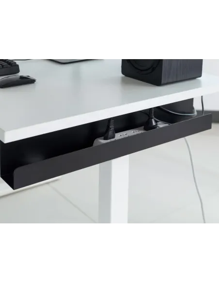 Equip 650863 organizador de cables Escritorio Bandeja de cables Negro 1 pieza(s)