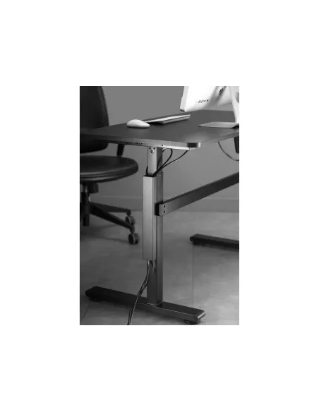 Equip 650865 organizador de cables Escritorio Bandeja de cables Negro