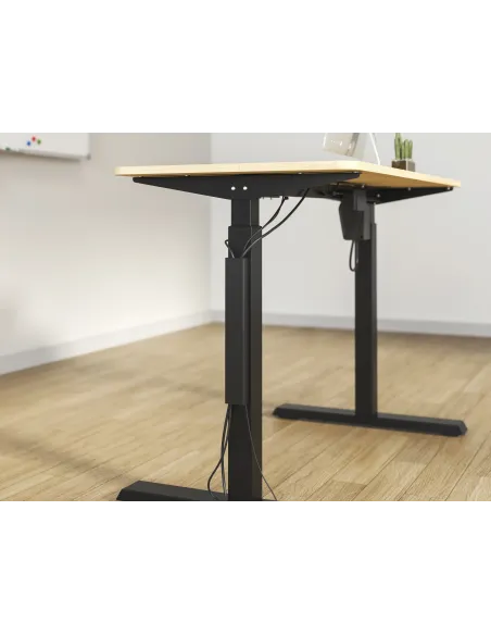 Equip 650865 organizador de cables Escritorio Bandeja de cables Negro