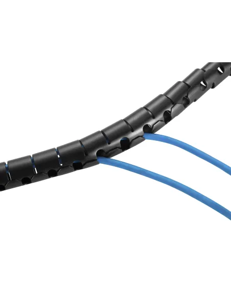 Equip 650867 organizador de cables Escritorio Pasacables Negro