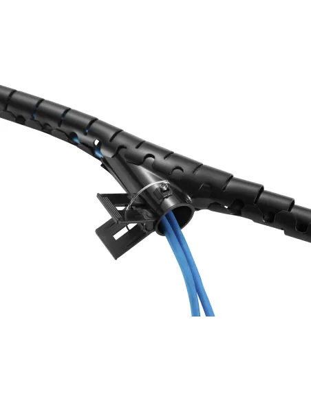 Equip 650868 organizador de cables Escritorio Pasacables Negro