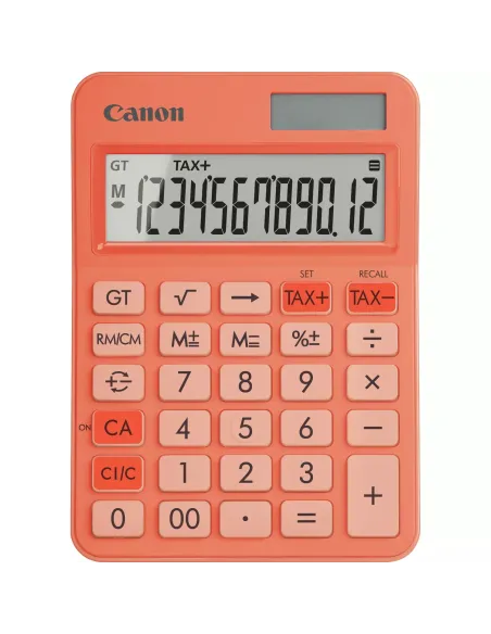 Canon LS-125KB calculadora Escritorio Calculadora básica Naranja
