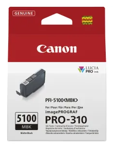 Canon PFI-5100 MBK cartucho de tinta 1 pieza(s) Original Negro mate