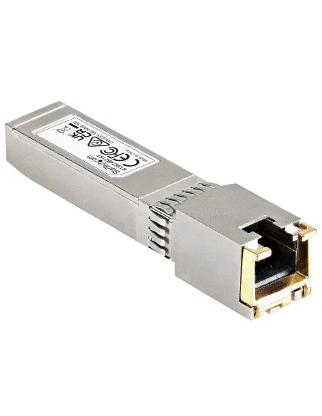StarTech.com Módulo Transceptor SFP+ Compatible con HPE 813874-B21 - 10GBASE-T - SFP a RJ45 Cat6   Cat5e - SFP+ Ethernet