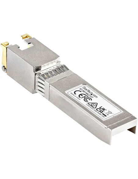 StarTech.com Módulo Transceptor SFP+ Compatible con HPE 813874-B21 - 10GBASE-T - SFP a RJ45 Cat6   Cat5e - SFP+ Ethernet