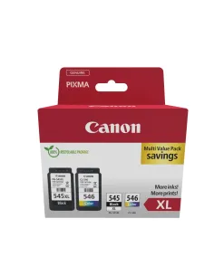 Canon 8286B012 cartucho de tinta 2 pieza(s) Original Alto rendimiento (XL) Negro, Cian, Magenta, Amarillo