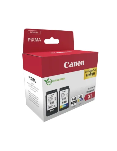 Canon 8286B012 cartucho de tinta 2 pieza(s) Original Alto rendimiento (XL) Negro, Cian, Magenta, Amarillo