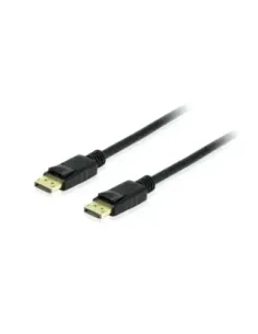 Cable displayport 8k equip 1m -  macho - macho -  negro