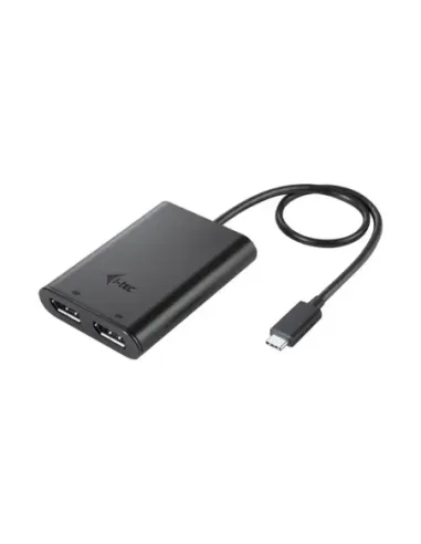 Adaptador usb tipo c a displayport i - tec macho - hembra -  negro
