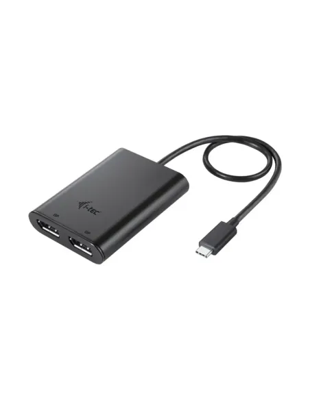 Adaptador usb tipo c a displayport i - tec macho - hembra -  negro