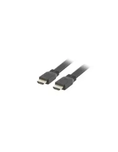 Cable hdmi lanberg macho - macho v2.0 4k plano 1m negro