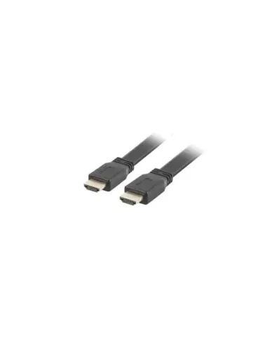 Cable hdmi lanberg macho - macho v2.0 4k plano 1m negro