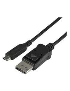 Cable usb tipo c a dp startech 1m -  macho - macho -  negro