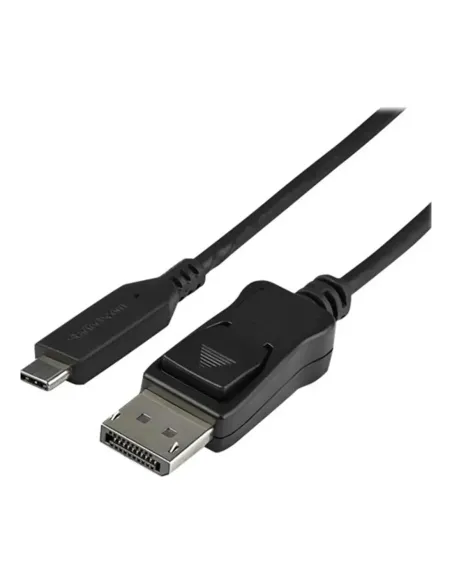 Cable usb tipo c a dp startech 1m -  macho - macho -  negro