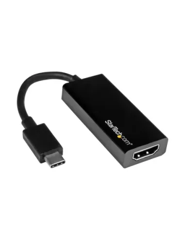 Cable usb tipo c a hdmi startech 0.147m -  macho - hembra -  negro