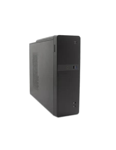 Caja ordenador sobremesa coolbox microatx slim t310 usb - c  lector de tarjetas fuente sfx 300w bronze incluida