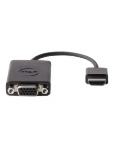 Cable hdmi a vga dell macho - hembra -  negro -  daubnbc084