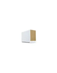 Caja ordenador gaming lian li a3 matx cristal templado madera blanca