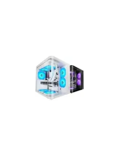 Caja Gaming Semitorre Mars Gaming MC-CURV/ Blanca