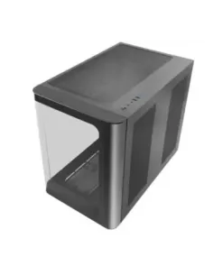 Caja ordenador mars gaming mcfusion atx cristal templado negro