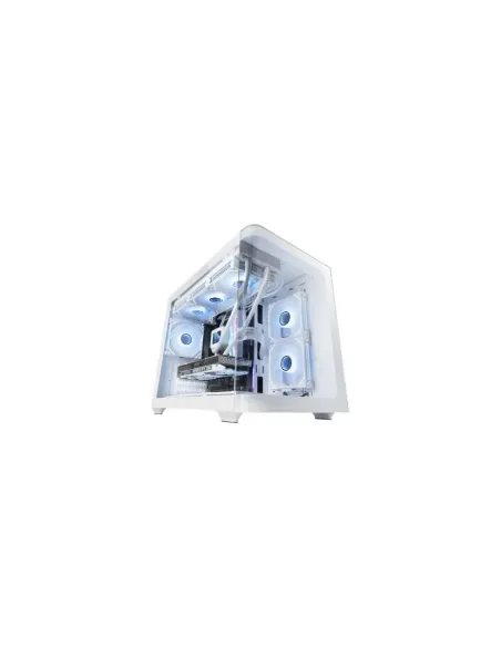 Caja Gaming Miniitorre Mars Gaming MC-FUSIONM/ Blanca