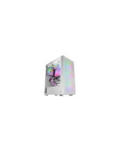 Caja Gaming Semitorre Mars Gaming MC-F/ Blanca