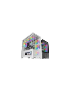 Caja Gaming Semitorre Mars Gaming MC-LCDX/ Blanca