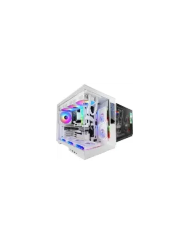 Caja Gaming Semitorre Mars Gaming MC-MIRAGE/ Blanca