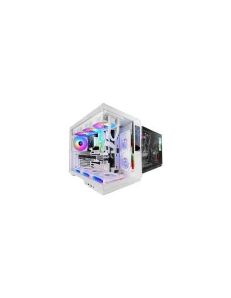 Caja Gaming Semitorre Mars Gaming MC-MIRAGE/ Blanca