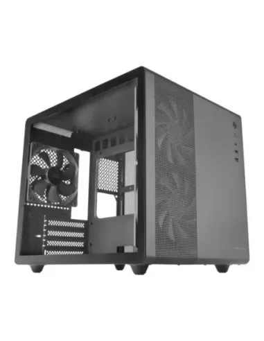 Caja ordenador mars gaming mcmpro matx cristal templado negro