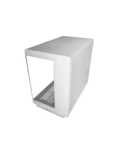 Caja ordenador mars gaming mcrev atx argb cristal templado blanco