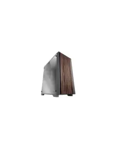 Caja Gaming Semitorre Mars Gaming MC-WOOD/ Cristal Cromado