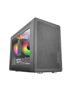 Caja ordenador mars gaming mcxps matx cristal templado negro