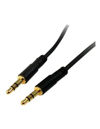 Cable jack 3.5mm startech 4.5m - macho - macho - negro