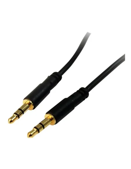 Cable jack 3.5mm startech 4.5m - macho - macho - negro