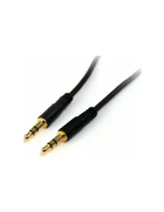Cable jack 3.5mm startech 1.8m -  macho - macho -  negro
