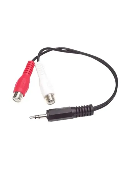 Cable mini jack 3.5mm startech 0.15m -  macho - hembra