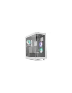 Caja Gaming Semitorre Nox Hummer ETHER/ Blanca y Negra