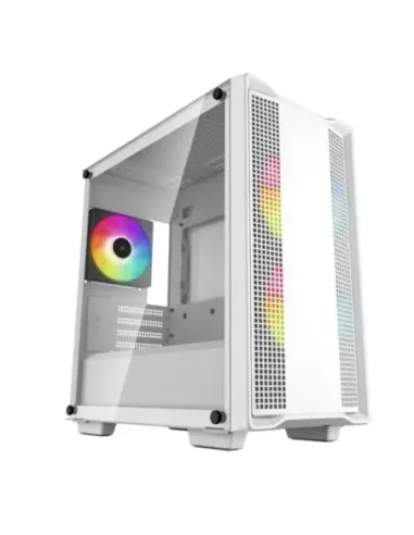 Caja ordenador gaming deepcool cc360 blanco m - atx 1 x usb 3.0 1 x usb 2.0 3 x 120mm