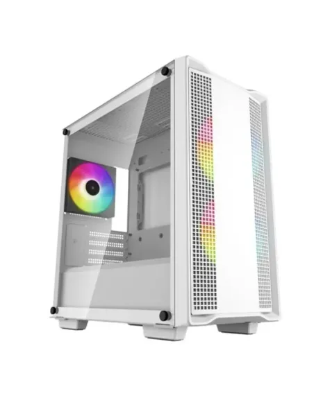Caja ordenador gaming deepcool cc360 blanco m - atx 1 x usb 3.0 1 x usb 2.0 3 x 120mm
