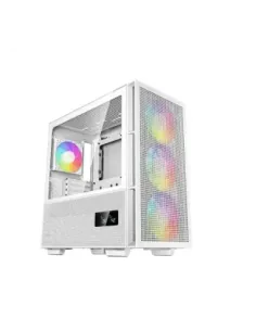 Caja ordenador gaming deepcool ch560 digital m - atx argb cristal templado blanco