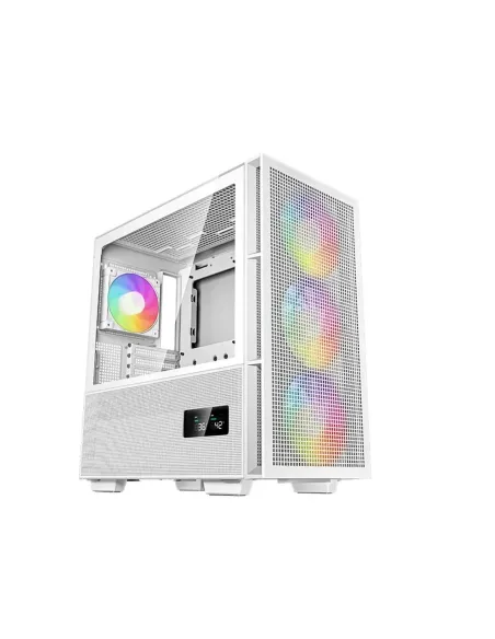 Caja ordenador gaming deepcool ch560 digital m - atx argb cristal templado blanco