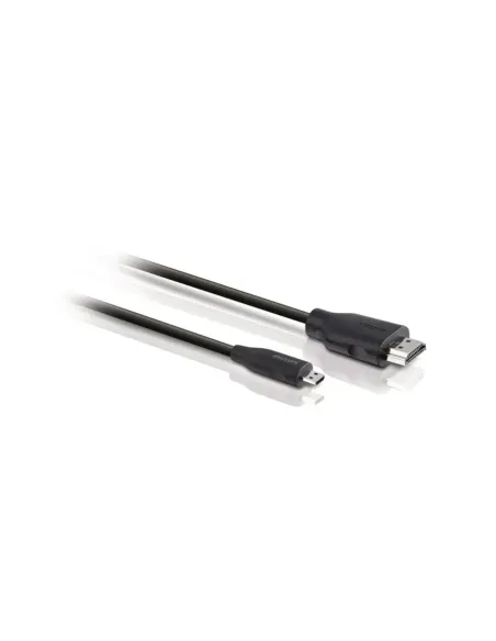 Cable micro hdmi philips 1.5m -  macho - macho -  negro