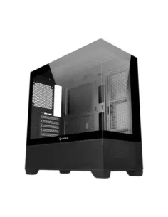 Caja ordenador gaming unykach revelat uk121801 atx cristal templado negra