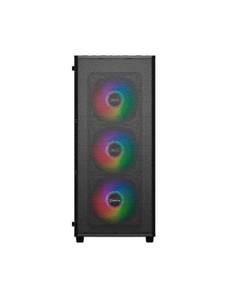 Caja ordenador gaming unykach mir 100 atx argb cristal templado negro